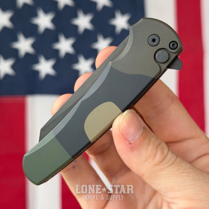 The Back Door: Pro-Tech Malibu - MagnaCut DLC, Knife Joy M81 Camo Exclusive - Made in USA (Trade In)