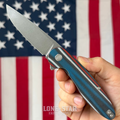The Back Door: American Blade Works Model 1 V7 - 3.25" MagnaCut, USA G10, Stepped Milling - Made in USA (Trade In)