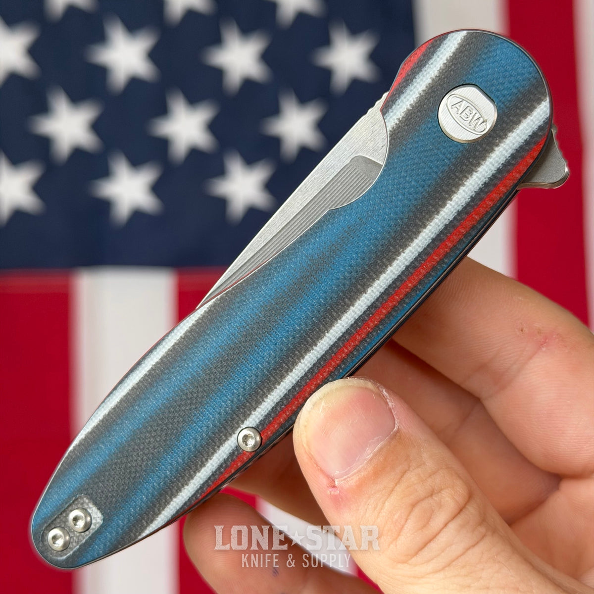 The Back Door: American Blade Works Model 1 V7 - 3.25" MagnaCut, USA G10, Stepped Milling - Made in USA (Trade In)