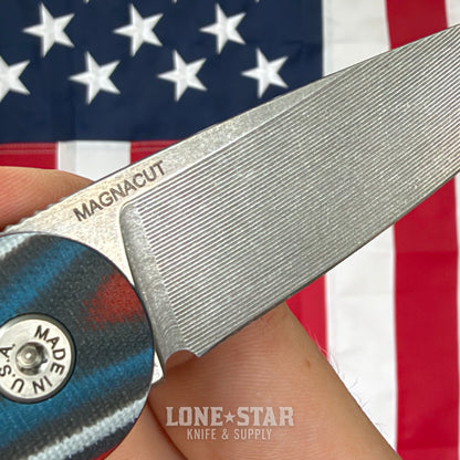 The Back Door: American Blade Works Model 1 V7 - 3.25" MagnaCut, USA G10, Stepped Milling - Made in USA (Trade In)