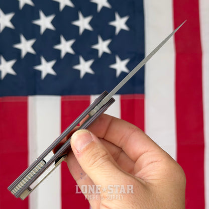 The Back Door: American Blade Works Model 1 V7 - 3.25" MagnaCut, USA G10, Stepped Milling - Made in USA (Trade In)