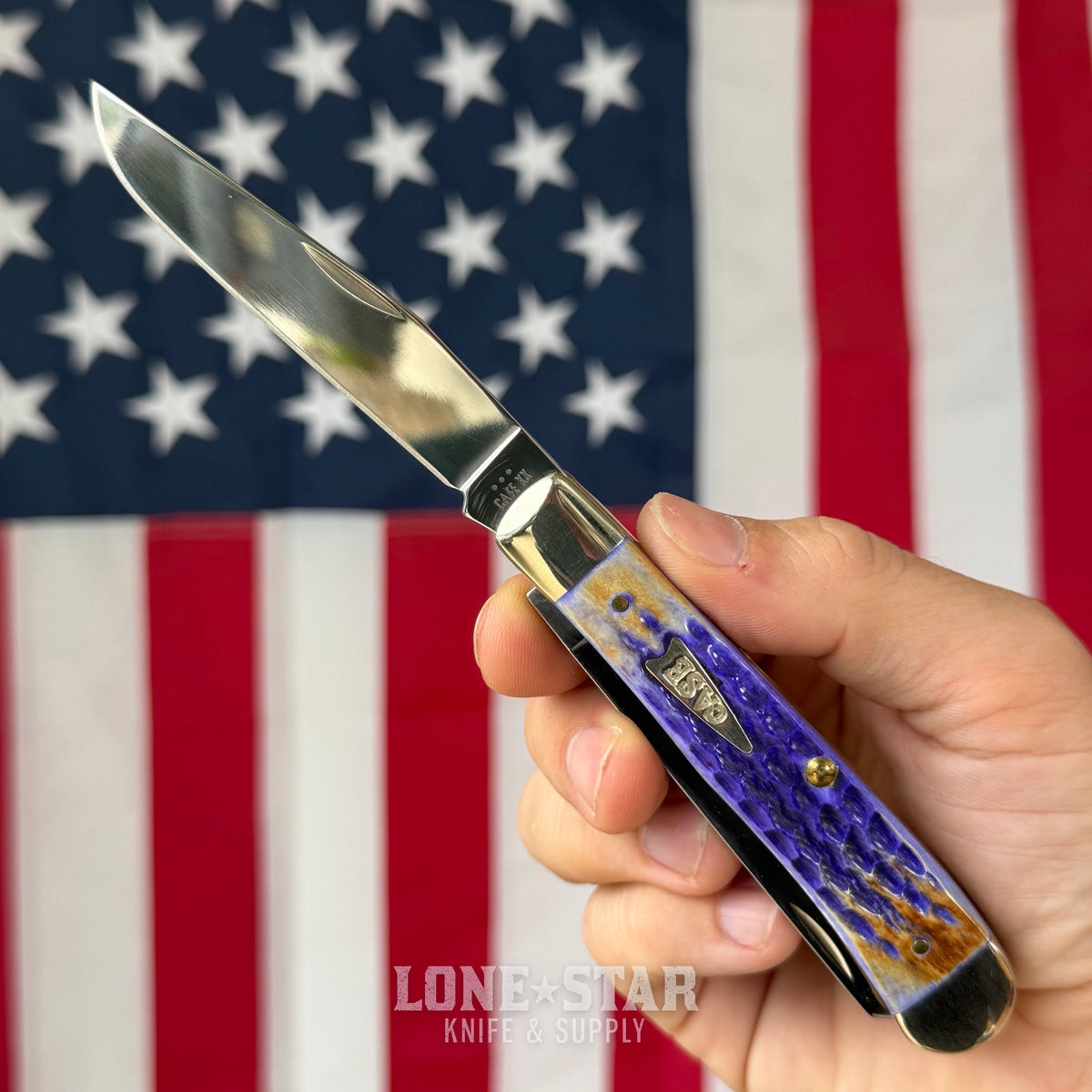 The Back Door: Case Trapper - SMKW PB&J Exclusive, Two Blade Slipjoint - Made in USA (CA39435) (Trade In)