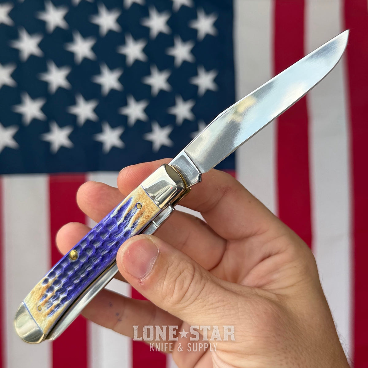 The Back Door: Case Trapper - SMKW PB&J Exclusive, Two Blade Slipjoint - Made in USA (CA39435) (Trade In)