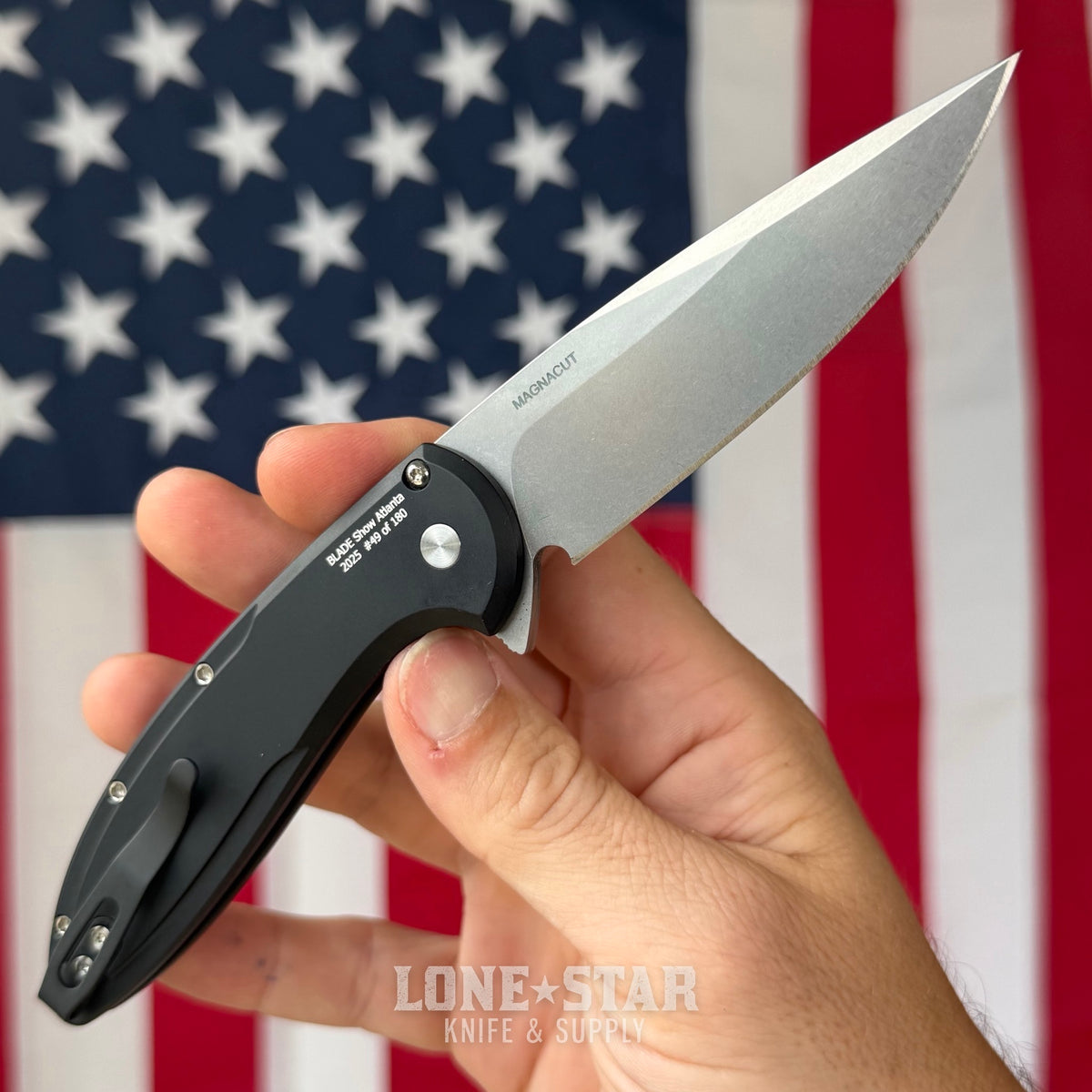 The Back Door: Pro-Tech Cambria Blade Show Atlanta 2025 - 3.5" MagnaCut, Serial 49 of 180 - Made in USA (Trade In)