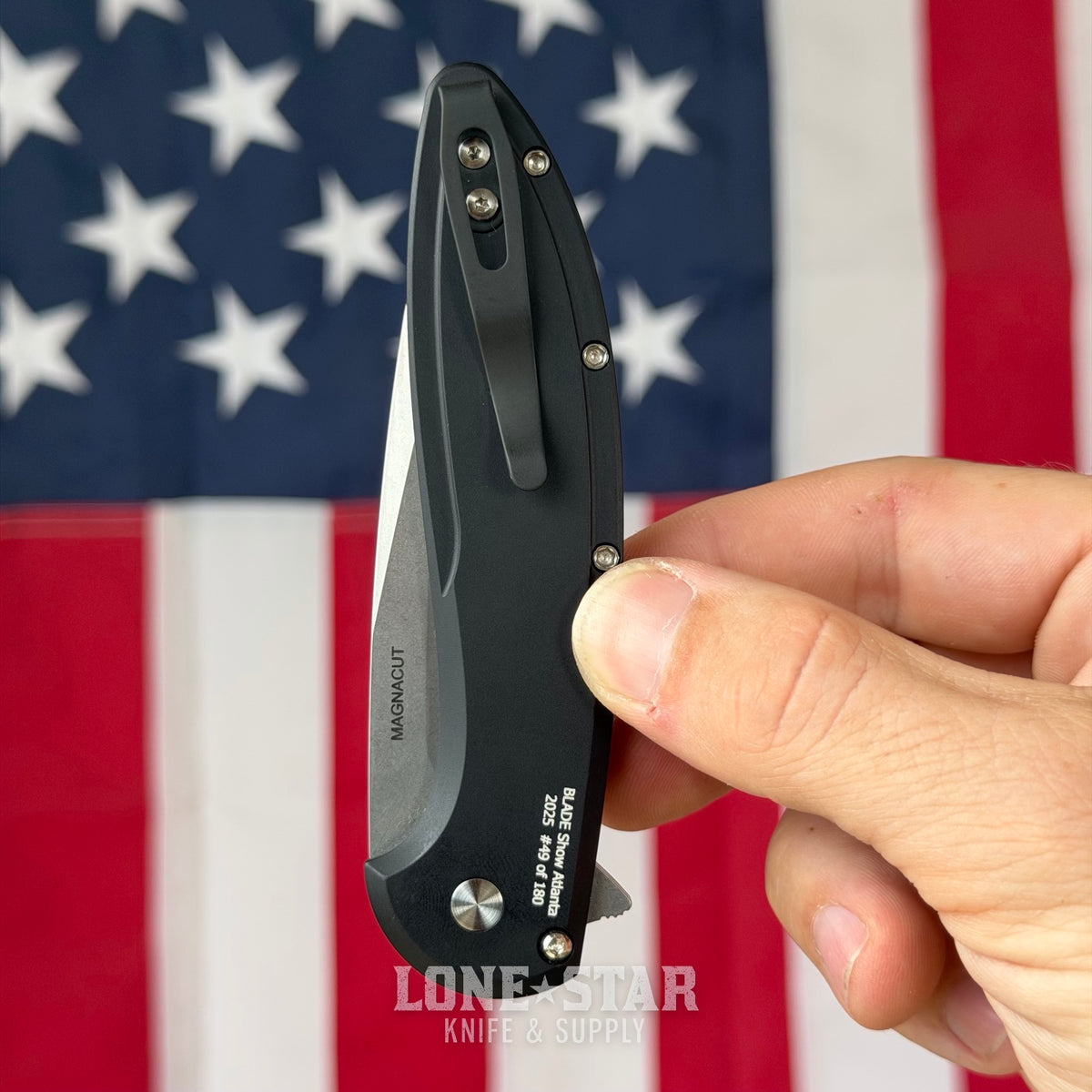 The Back Door: Pro-Tech Cambria Blade Show Atlanta 2025 - 3.5" MagnaCut, Serial 49 of 180 - Made in USA (Trade In)