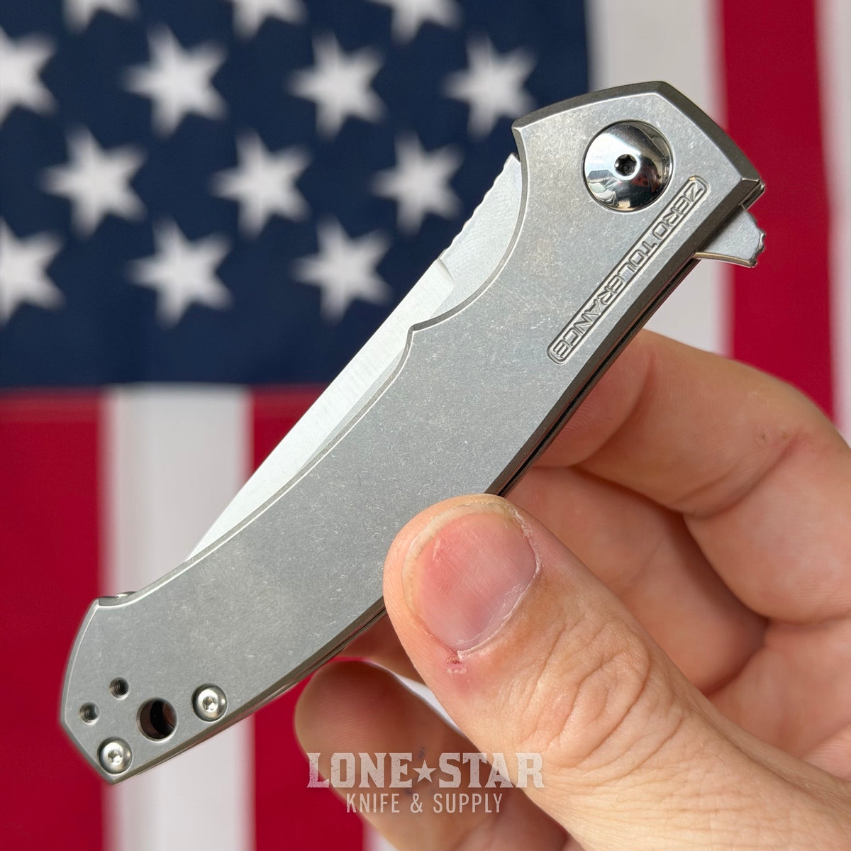 The Back Door: Zero Tolerance 0450 - CPM S35VN, Titanium Framelock, Sinkevich Design - Made in USA (Trade In)