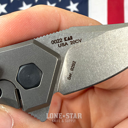 The Back Door: Zero Tolerance 0022 - CPM 20CV, Discontinued - Made in USA (Trade In)