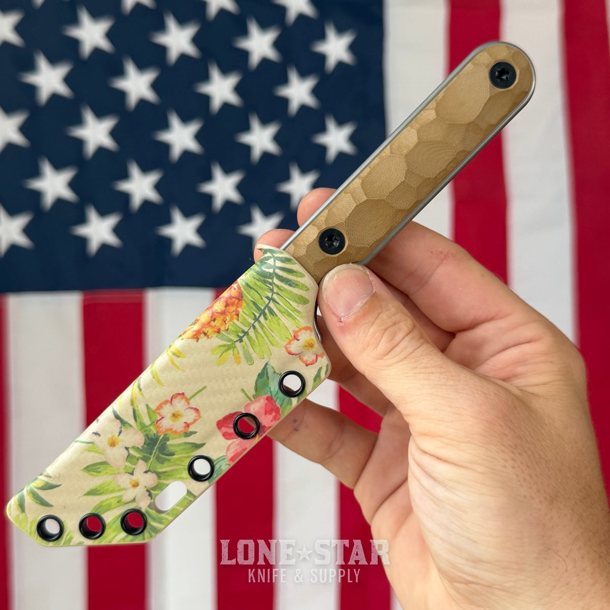 The Back Door: Compliance Edge Copperhead v2 - 4.1" MagnaCut, Tropical Thunder - Made in USA (Trade In)