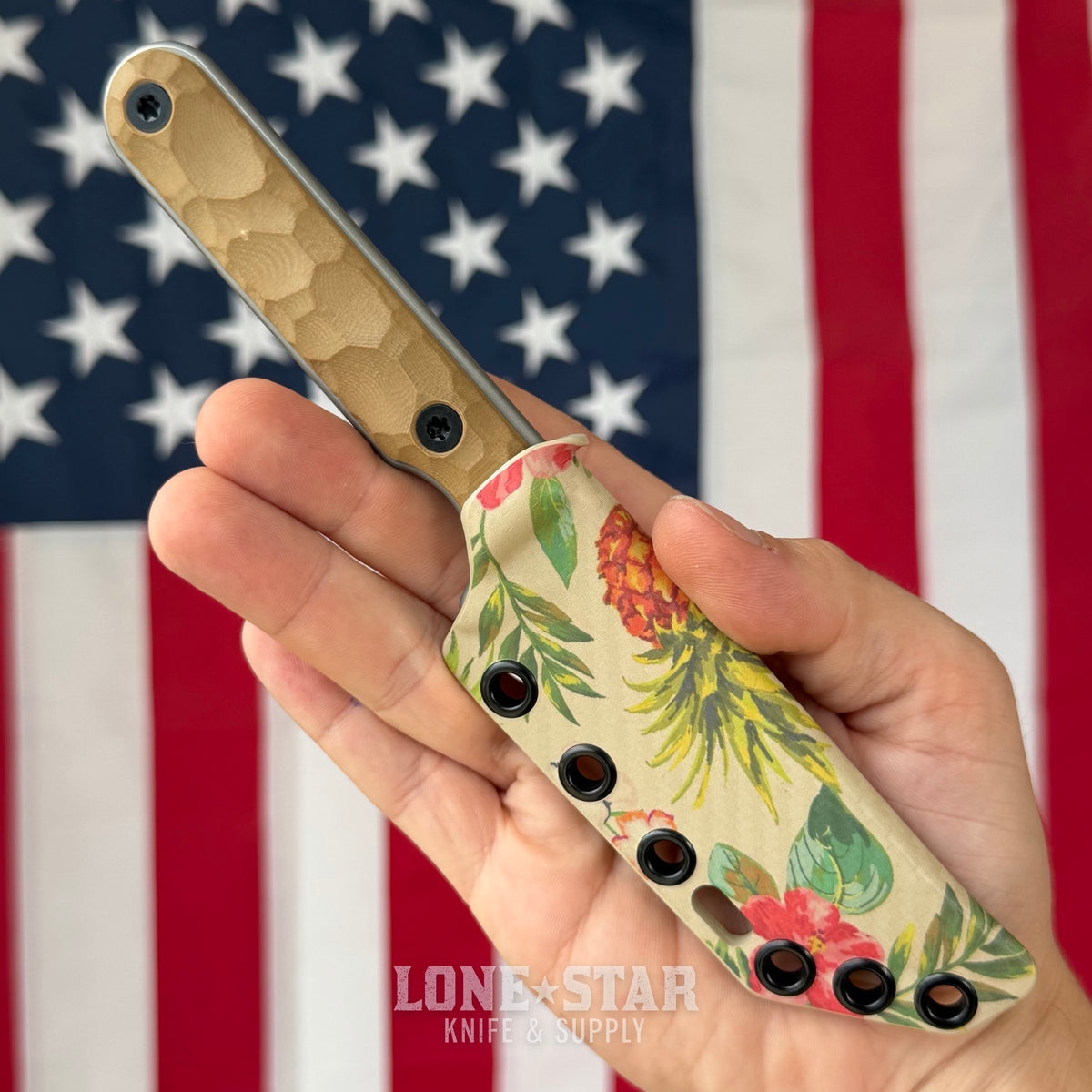 The Back Door: Compliance Edge Copperhead v2 - 4.1" MagnaCut, Tropical Thunder - Made in USA (Trade In)