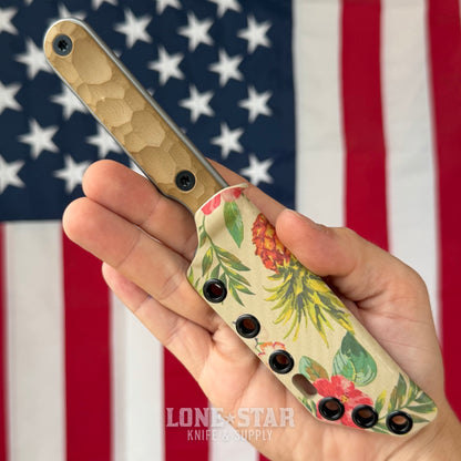 The Back Door: Compliance Edge Copperhead v2 - 4.1" MagnaCut, Tropical Thunder - Made in USA (Trade In)