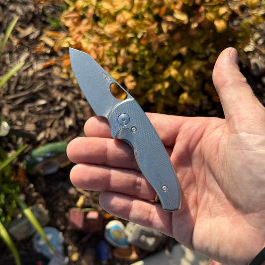 TRM Ti NERD - Titanium Scales, 2.2″ Blade, Made in USA
