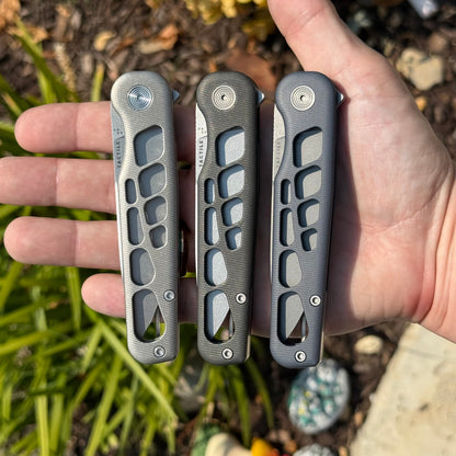 Rockwall V2 Flipper – Skeletonized Edition (Blue Ano Slate / Stonewash / Blackwash) Made in USA