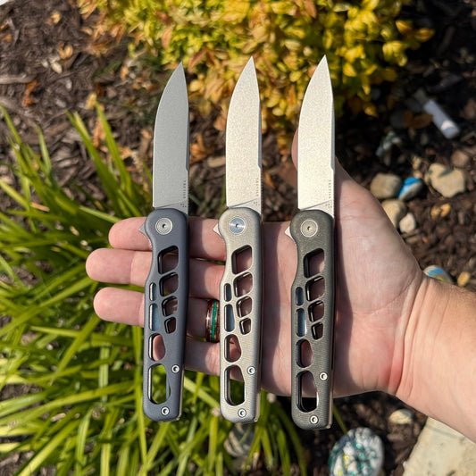 Rockwall Flipper – Skeletonized Edition (Blue Ano Slate / Stonewash / Blackwash) Made in USA