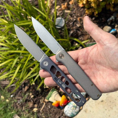Rockwall V2 Flipper – Skeletonized Edition (Blue Ano Slate / Stonewash / Blackwash) Made in USA