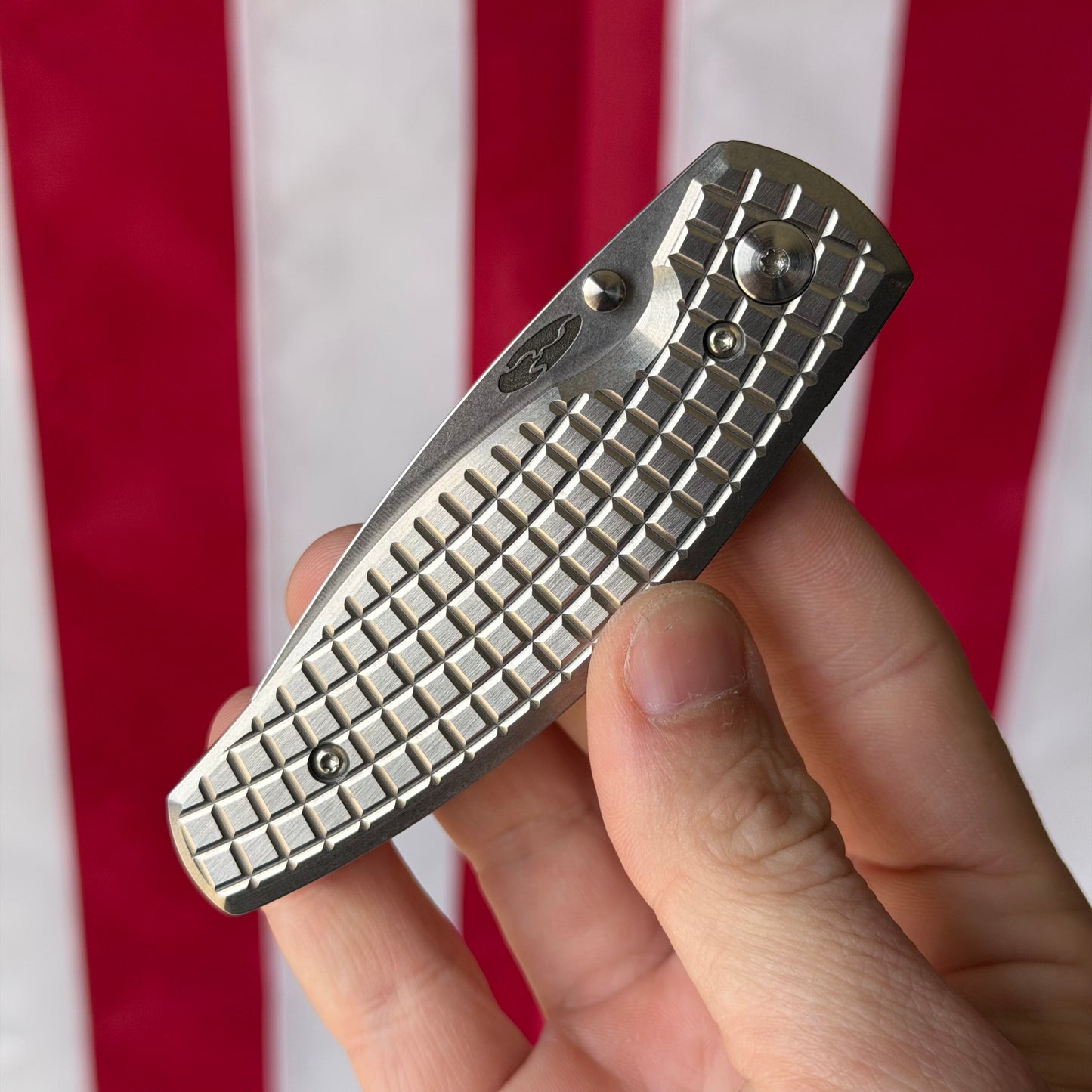 TRM NEUTRON 2 Knife – 3.0” MagnaCut Blade, Flat Frag Titanium Scales, Liner Lock – Made in USA