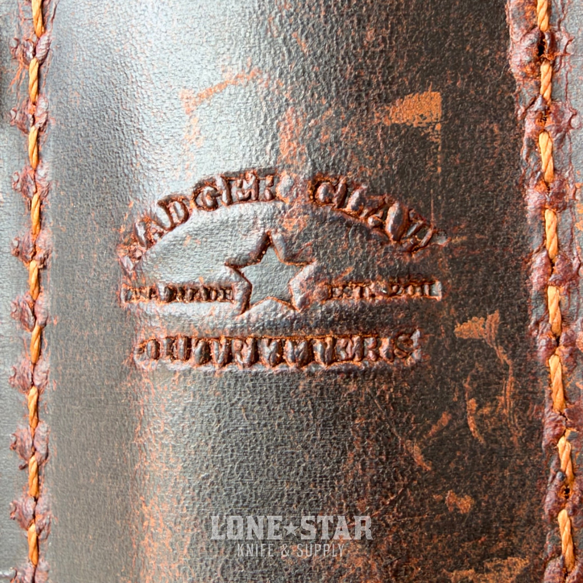 Badger Claw Outfitters Crazy Horse Pocket Slip for American Blade Works Slip Joint - Made in USA (BCO-SLIP-CRAZY-HORSE)