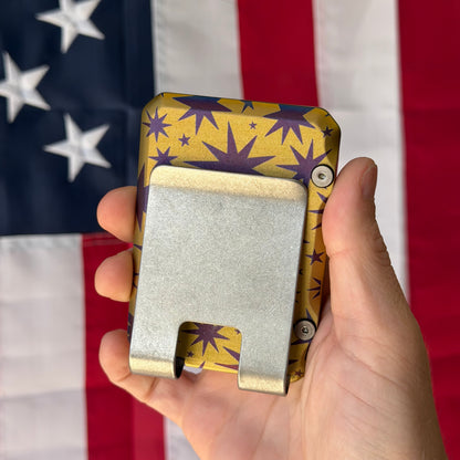 Glade Made Wallet – Star Titanium – Made in USA (GM-TI-STAR)