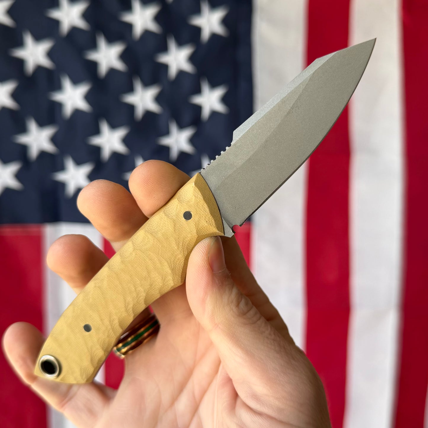 Maximus Knives Mamba Hybrid 3" Fixed Blade – Rock Textured G10, 80CrV2, Sabre Grind Reverse Tanto – Made in USA (MK-HYBRID)