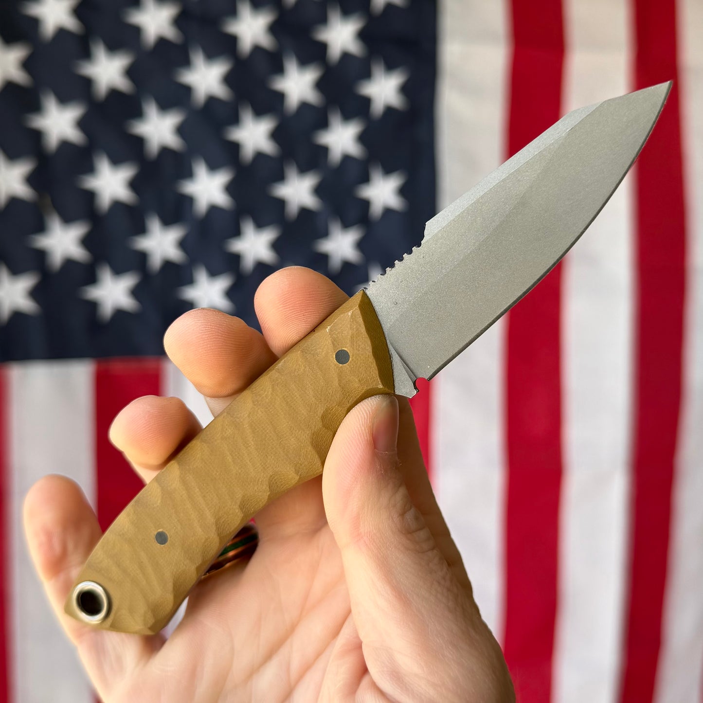 Maximus Knives Mamba Hybrid 3" Fixed Blade – Rock Textured G10, 80CrV2, Sabre Grind Reverse Tanto – Made in USA (MK-HYBRID)
