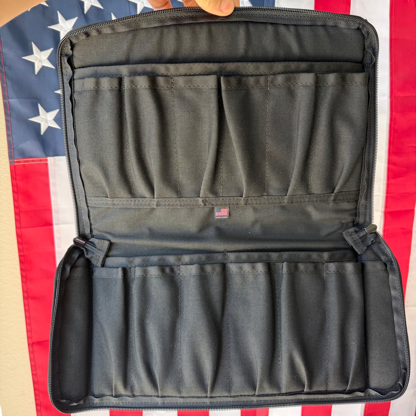 PALADIN33 Infinity Knife Collector Pouch – 12 Knife Capacity, Multicam Black – Made in USA (INF-12-MCB)