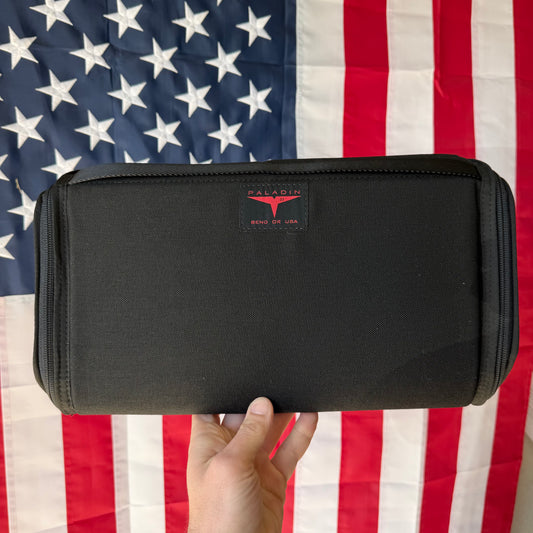 PALADIN33 Infinity Knife Collector Pouch – 12 Knife Capacity, Black – Made in USA (INF-12-B)