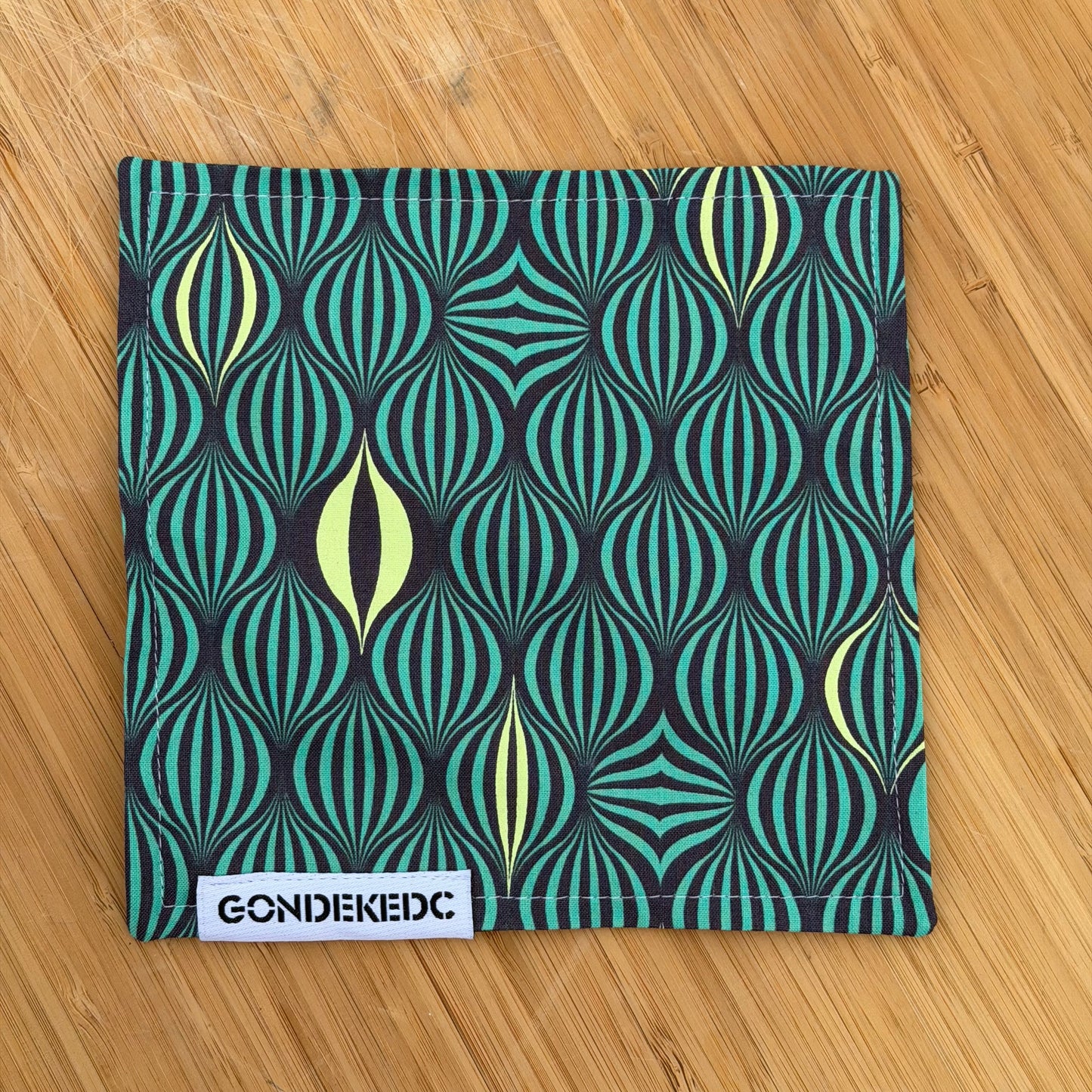 GondekEDC Mindbender Hamilton Hank 7x7 – Cotton & Microfiber Handkerchief – Made in USA