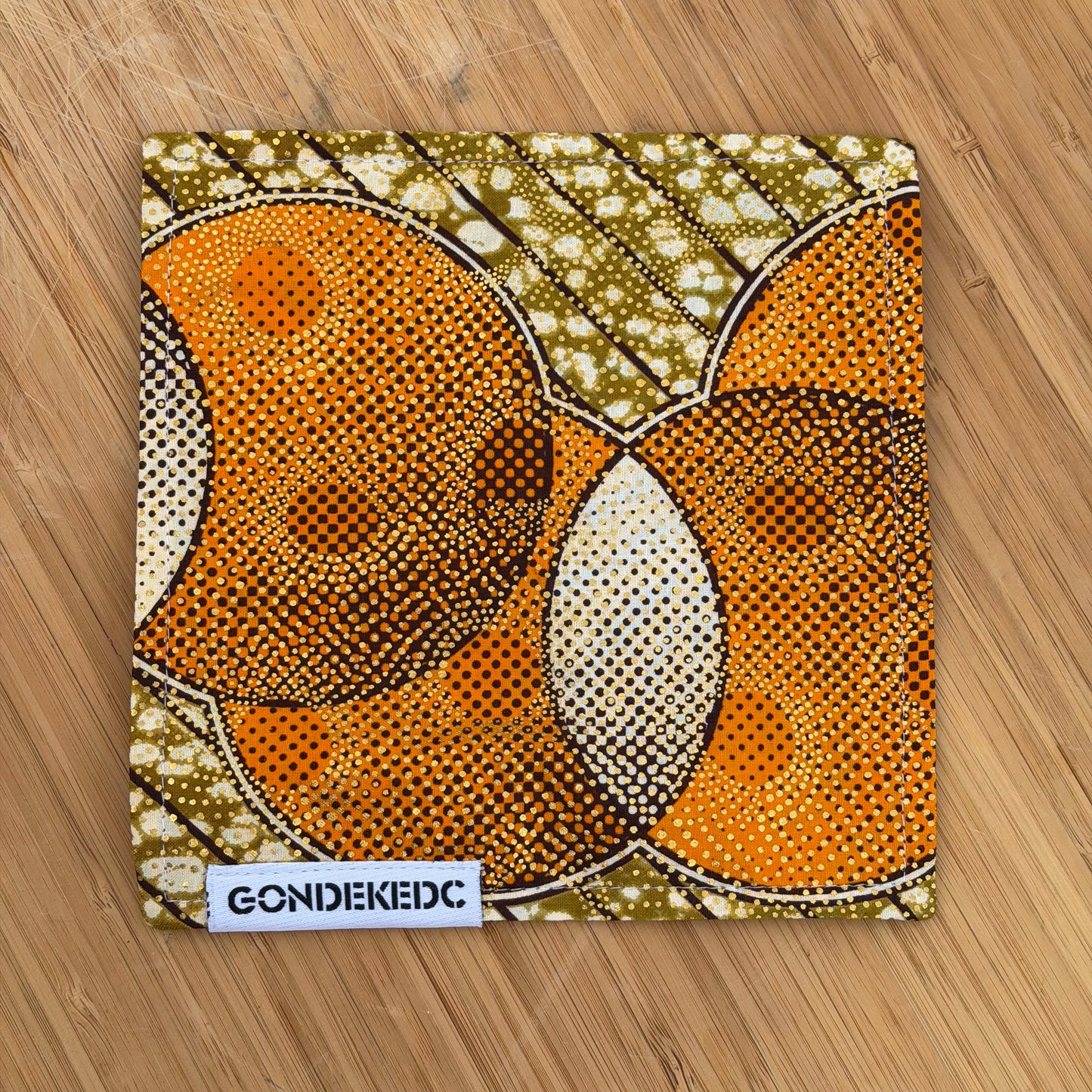GondekEDC Venn Diagram Hamilton Hank 7x7 – Cotton & Microfiber Handkerchief – Made in USA