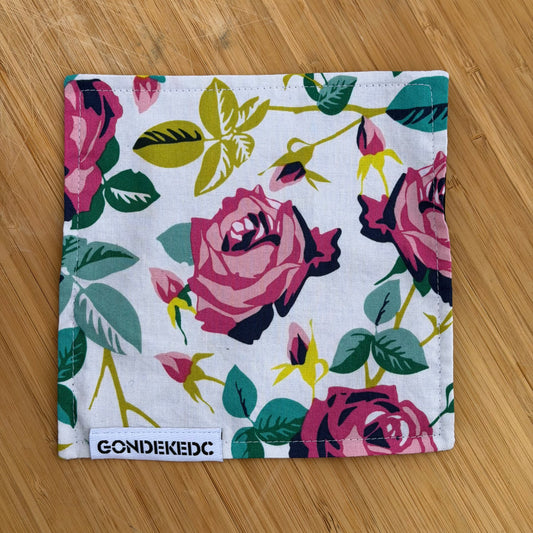 GondekEDC Pop Rose Hamilton Hank 7x7 – Cotton & Microfiber Handkerchief – Made in USA