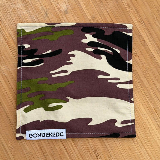 GondekEDC Green Camo Days Hamilton Hank 7x7 – Cotton & Microfiber Handkerchief – Made in USA