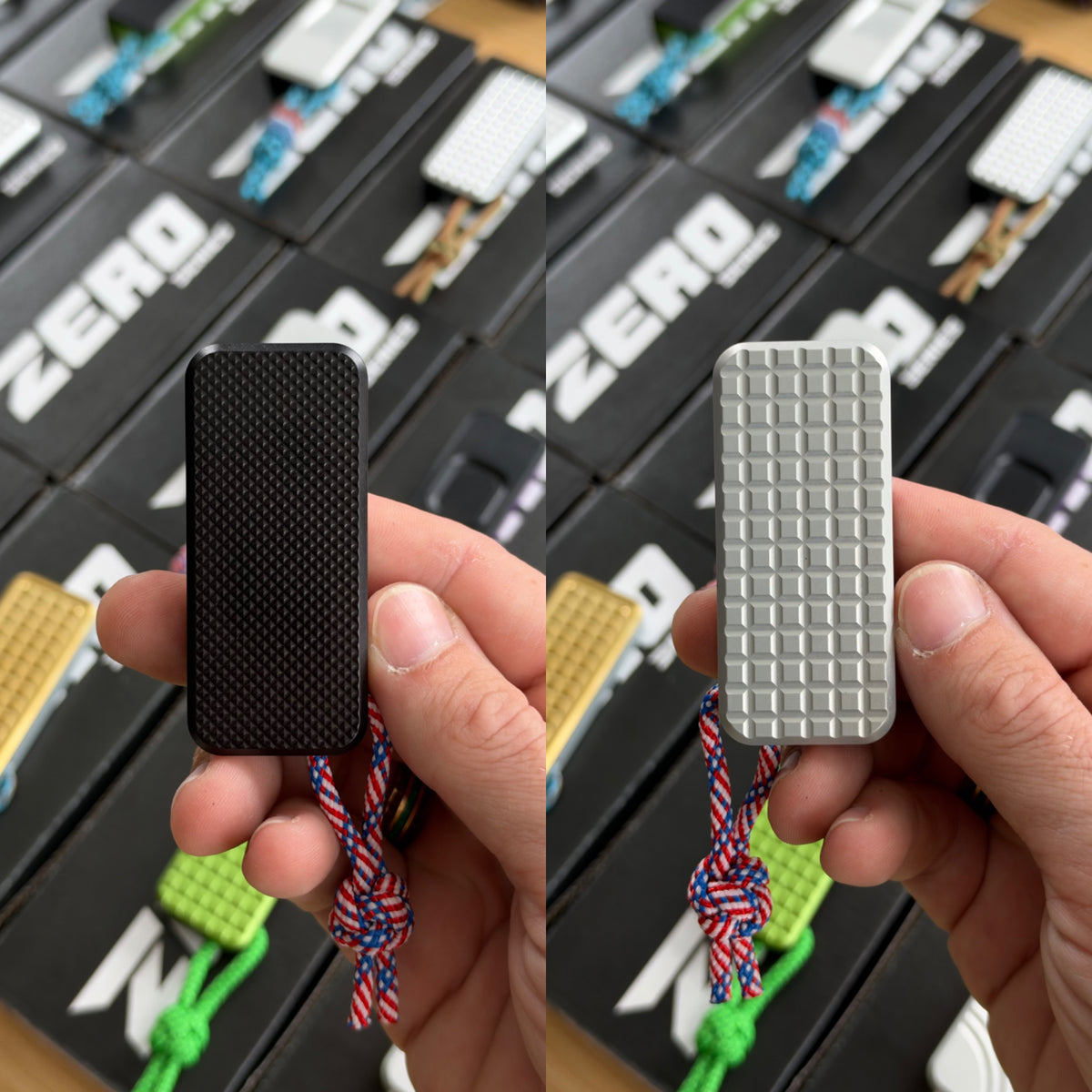Mismatched Zero Mystery Box, Rivery MFG Zero with Pre-Tied Lanyard, Made in USA (LSKS-MZMB-01)