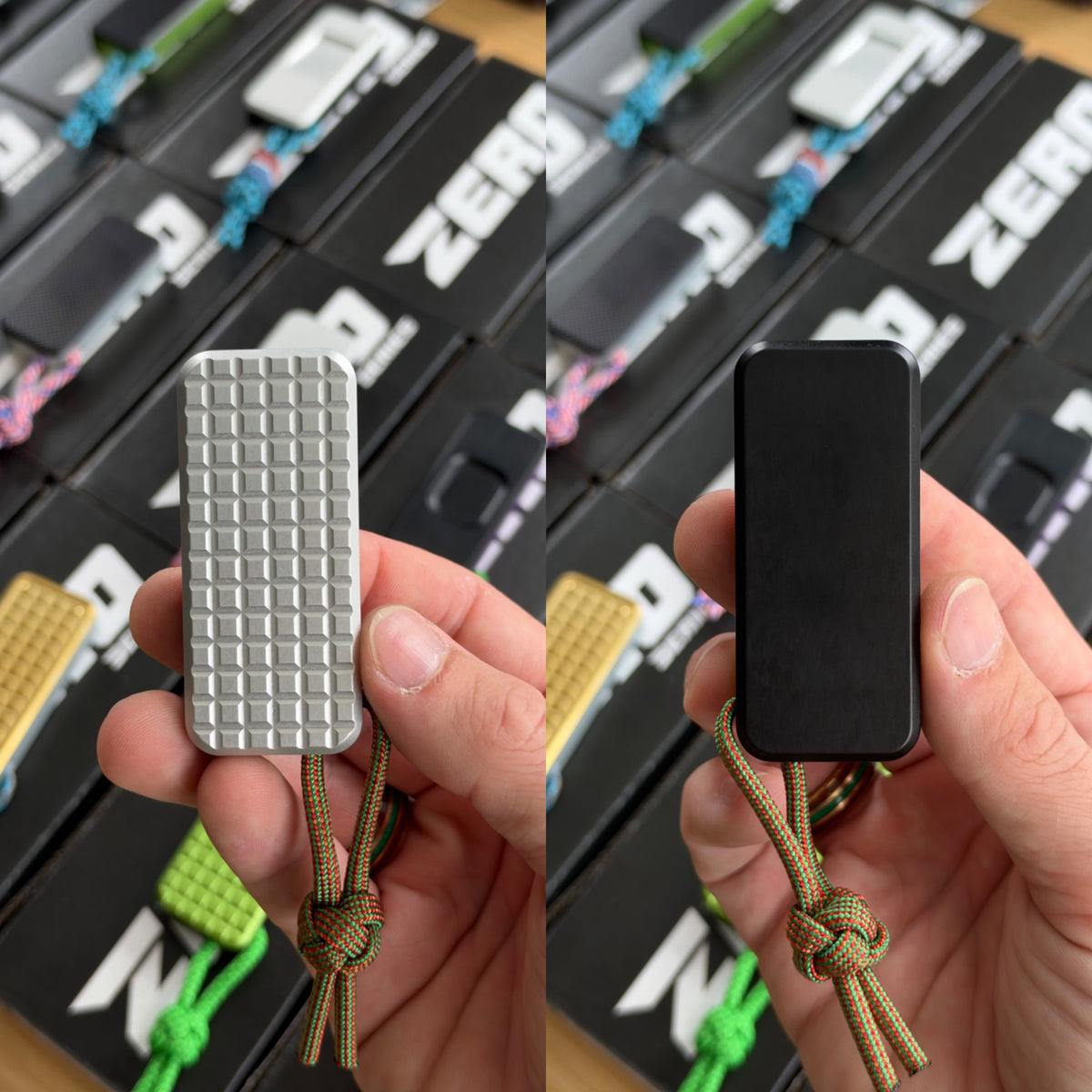 Mismatched Zero Mystery Box, Rivery MFG Zero with Pre-Tied Lanyard, Made in USA (LSKS-MZMB-01)