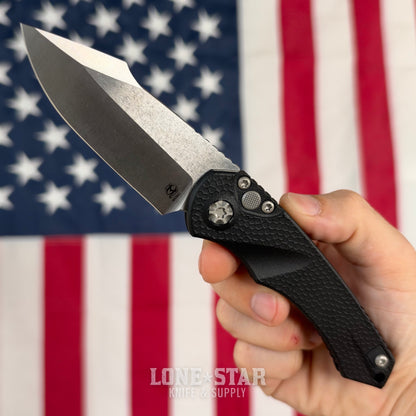Heretic Mini Pariah Auto, MagnaCut Stonewash, Glass Packed Polymer Chassis - Made in USA (H054-2A)