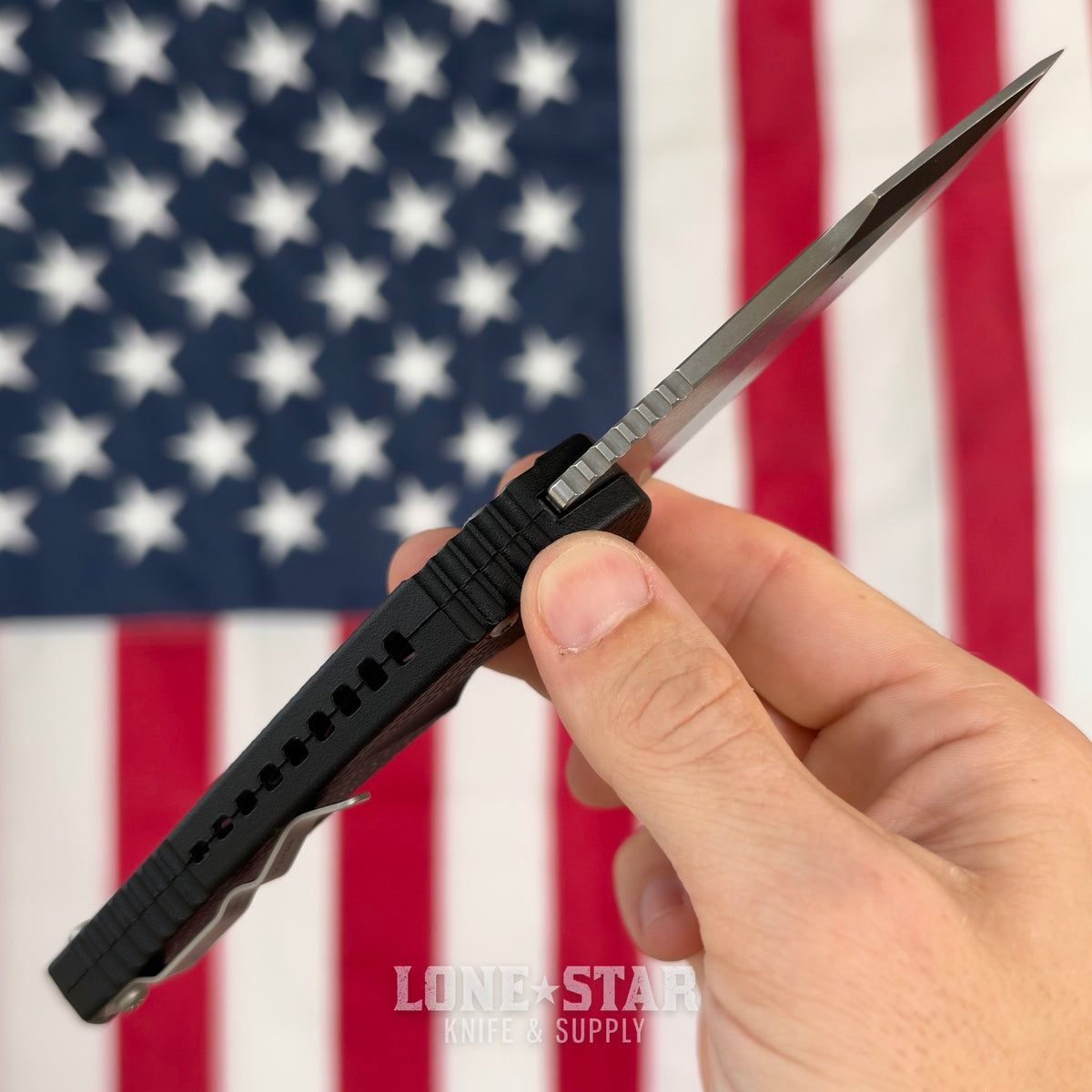 Heretic Mini Pariah Auto, MagnaCut Stonewash, Glass Packed Polymer Chassis - Made in USA (H054-2A)