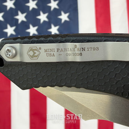 Heretic Mini Pariah Auto, MagnaCut Stonewash, Glass Packed Polymer Chassis - Made in USA (H054-2A)