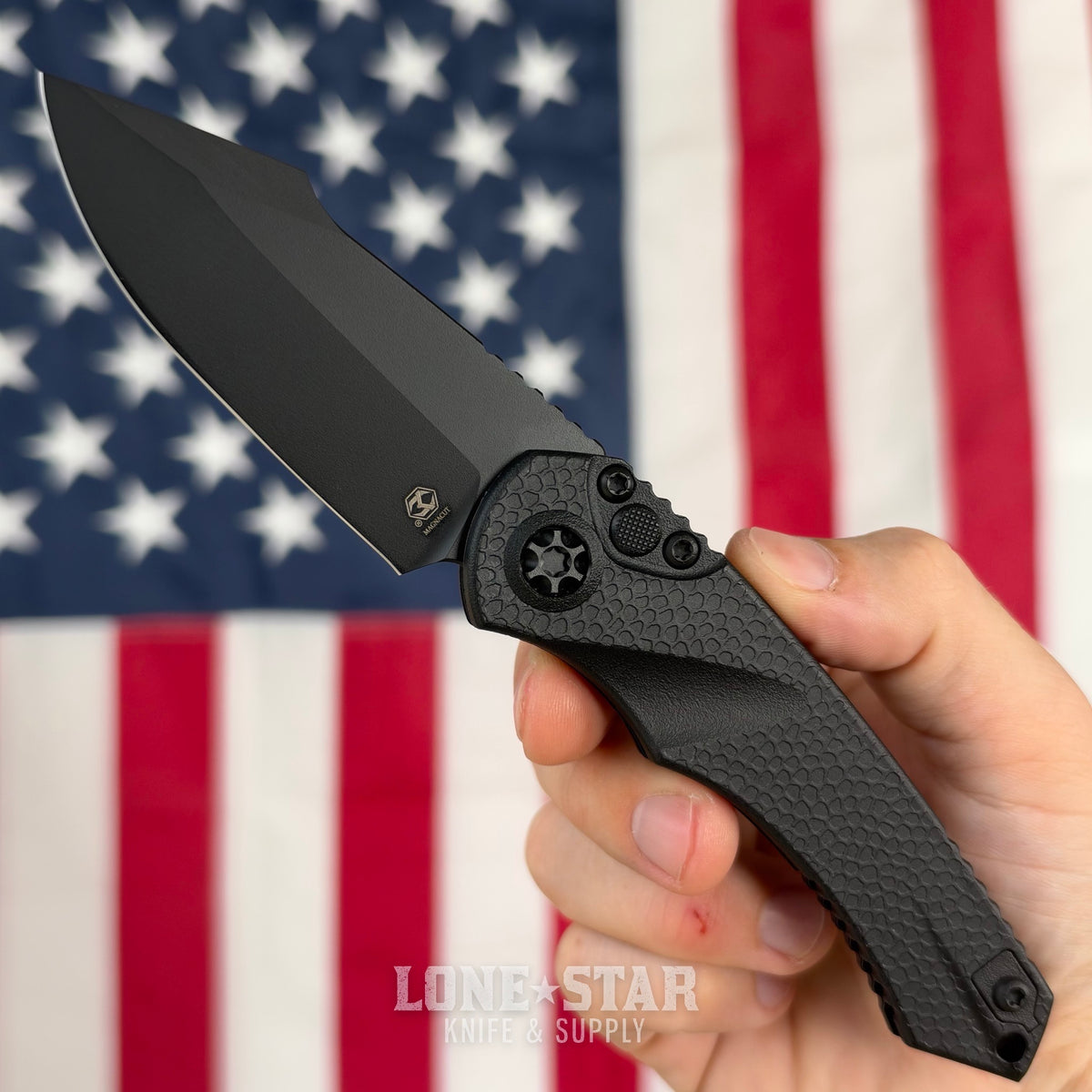 Heretic Mini Pariah Auto, MagnaCut Black Tactical, Glass Packed Polymer Chassis - Made in USA (H054-4A-T)