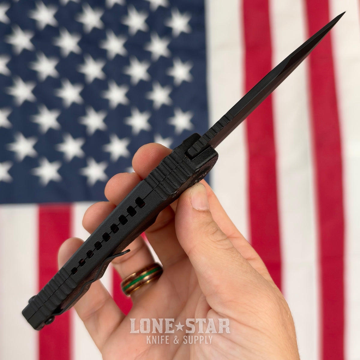 Heretic Mini Pariah Auto, MagnaCut Black Tactical, Glass Packed Polymer Chassis - Made in USA (H054-4A-T)