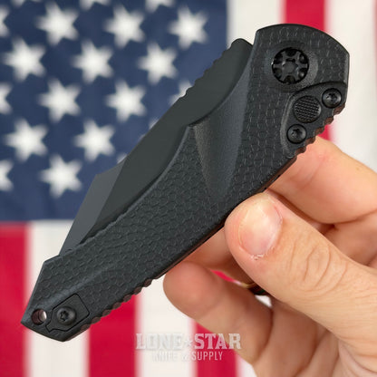 Heretic Mini Pariah Auto, MagnaCut Black Tactical, Glass Packed Polymer Chassis - Made in USA (H054-4A-T)