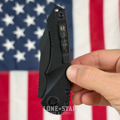 Heretic Mini Pariah Auto, MagnaCut Black Tactical, Glass Packed Polymer Chassis - Made in USA (H054-4A-T)