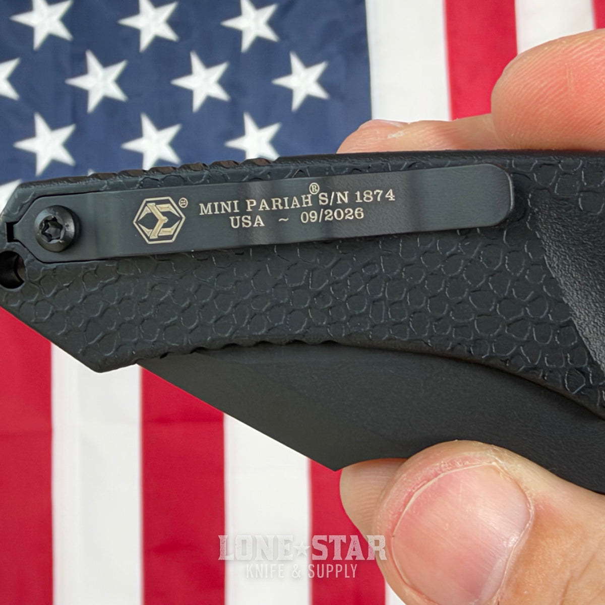 Heretic Mini Pariah Auto, MagnaCut Black Tactical, Glass Packed Polymer Chassis - Made in USA (H054-4A-T)
