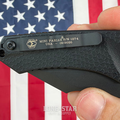 Heretic Mini Pariah Auto, MagnaCut Black Tactical, Glass Packed Polymer Chassis - Made in USA (H054-4A-T)