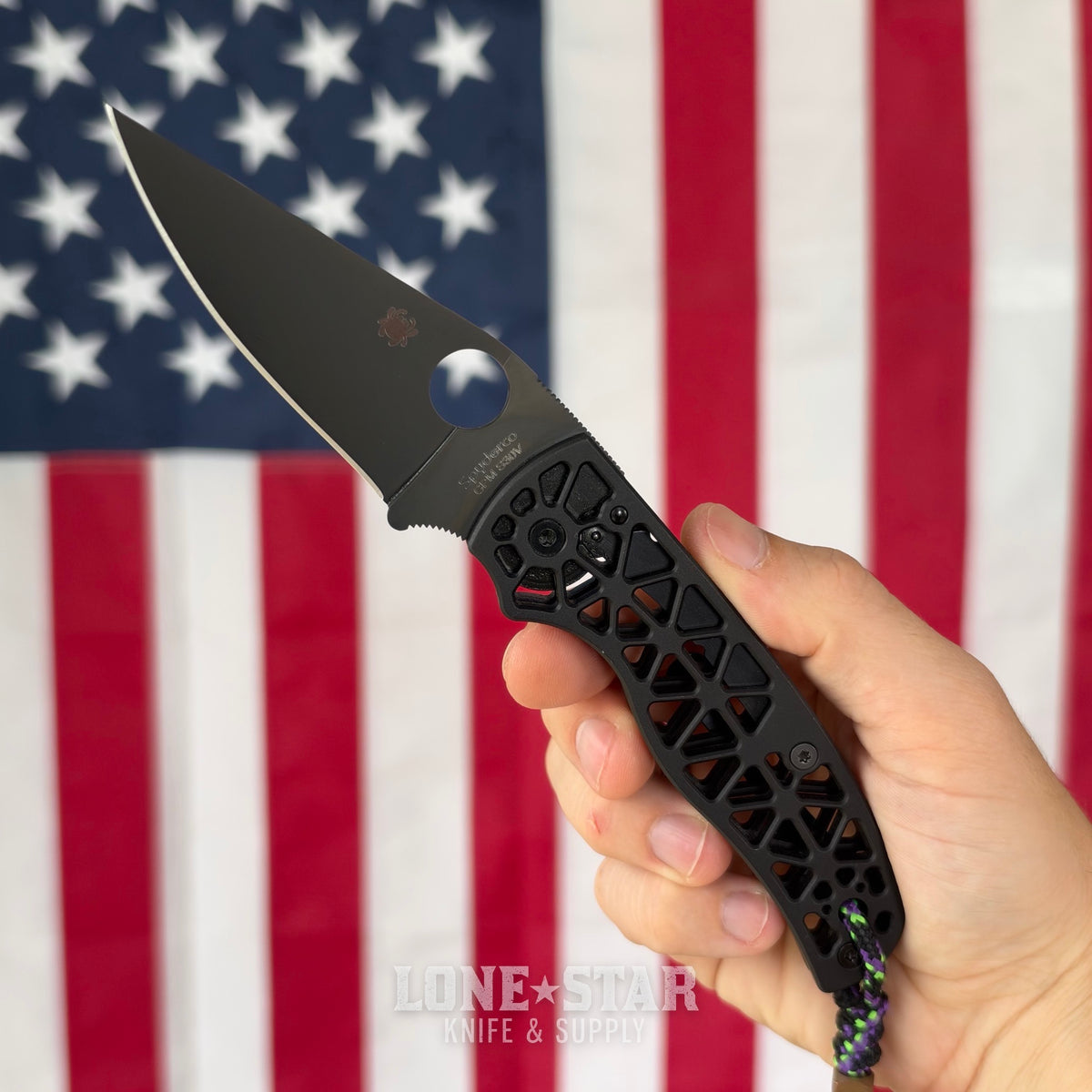 The Back Door: Spyderco Edgerati - 3.57" CPM S30V, Machined Aluminum, Compression Lock - Made in USA (Trade In)