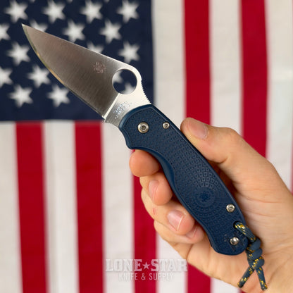 The Back Door: Spyderco Para 3 Lightweight - 2.92" CPM SPY27, FRN, Compression Lock - Made in USA (Trade In)