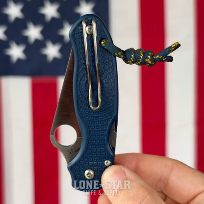The Back Door: Spyderco Para 3 Lightweight - 2.92" CPM SPY27, FRN, Compression Lock - Made in USA (Trade In)