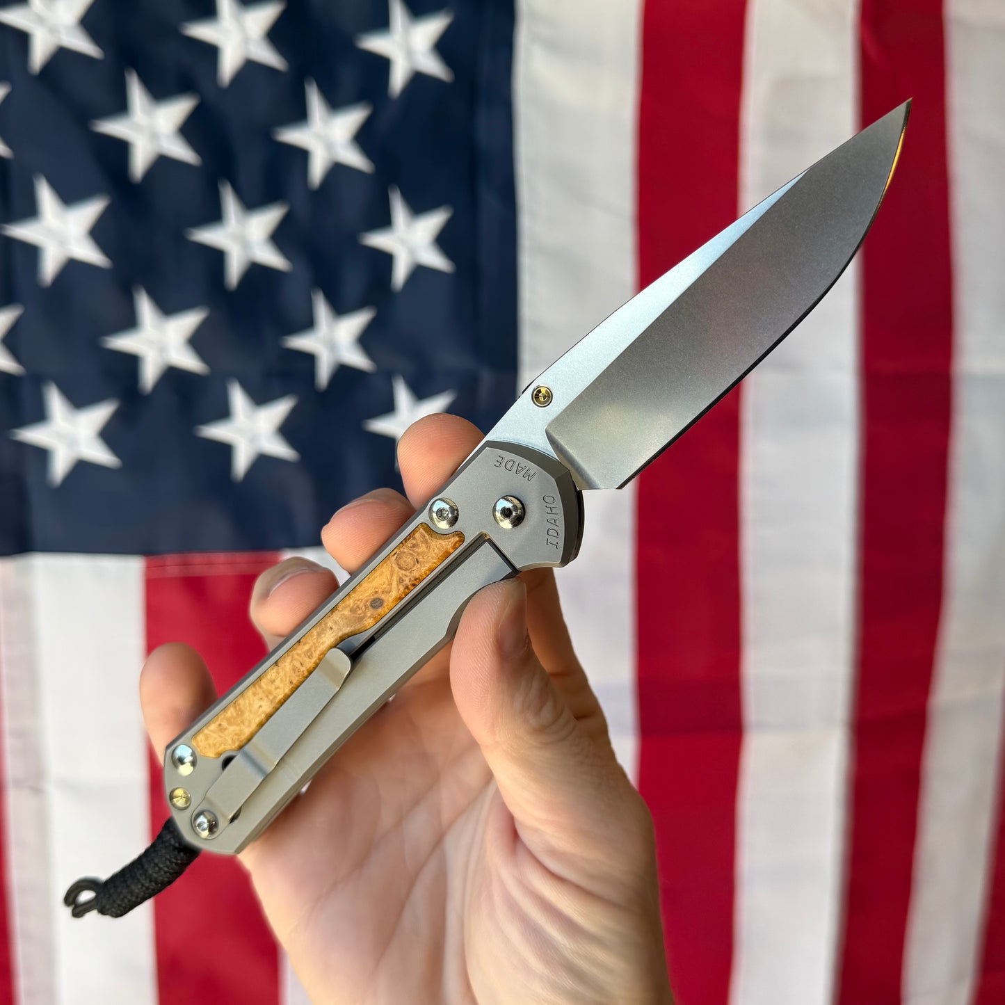 The Back Door: Chris Reeve Large Sebenza 31 3.61" Drop Point, MagnaCut, Box Elder Burl Inlay, Born Oct 2025 – Made in USA