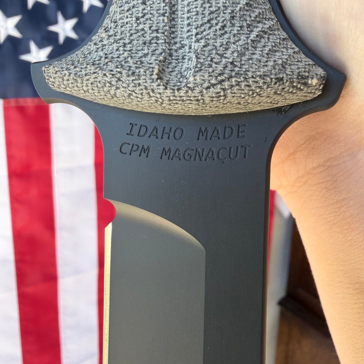 The Back Door: Chris Reeve Green Beret 7" Fixed Blade, CPM MagnaCut Black, Canvas Micarta, BNIB – Made in USA