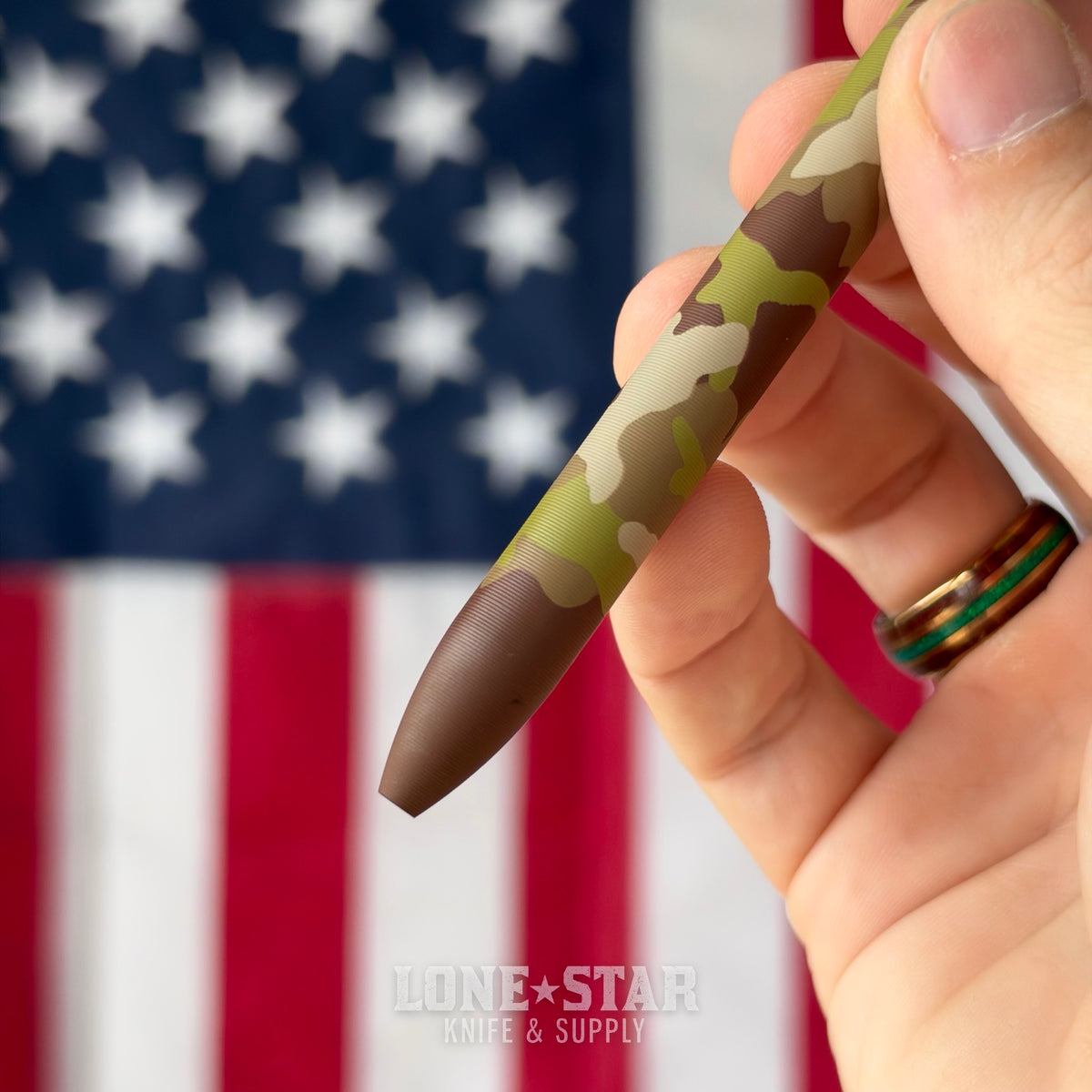 Tactile Turn Side Click Pen, Special Edition Camo - Made in USA