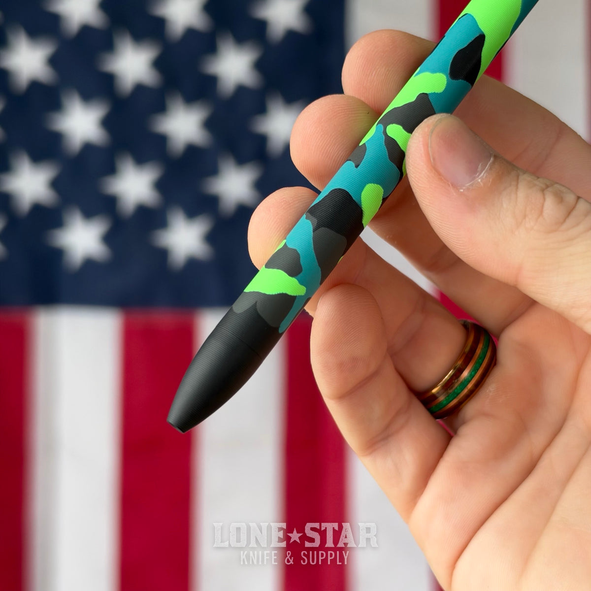 Tactile Turn Side Click Pen, Special Edition Camo - Made in USA