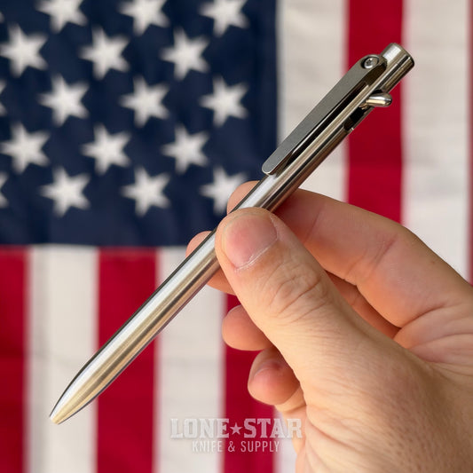 Tactile Turn Switch Pen, Machined, Standard - Made in USA