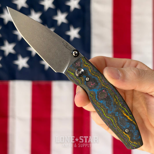 TRM NEUTRON 2 Linerlock, 80's Camo Carbon 3D, 3" MagnaCut, Blade Show West 2026 Special Edition, Made in USA (TRM-N2LL-80SCAMO-BSW)