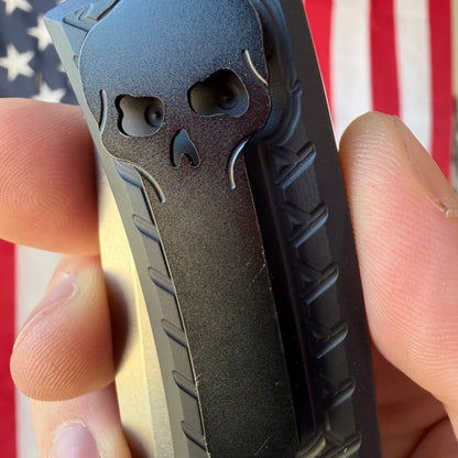 The Back Door: Pro-Tech Redencion Auto - BST26 Tread Black / Stonewash S35vn